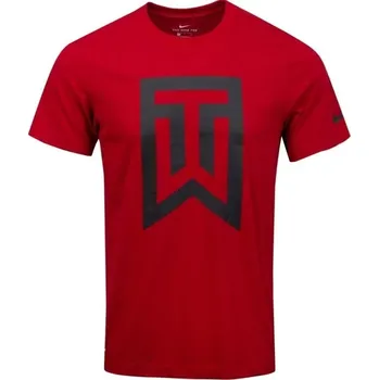 Nike Nike Tiger Woods pánské tričko RED, Velikost M