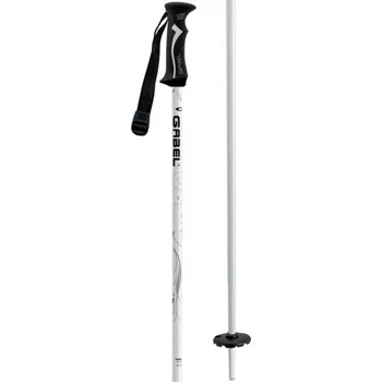 Lyžování Dámské sjezdové hole Gabel IVORY 115 Bílá, Černá, Šedá