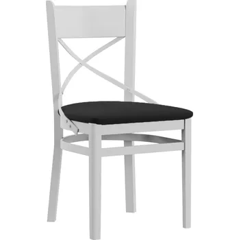 Jídelní židle Jídelní židle PROVENCE X | 43 cm | černá/bílá