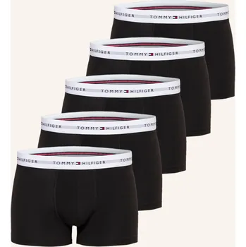 Pánské oblečení Tommy Hilfiger Pánské Boxerky, 5 Kusů V Balení, černá, 50