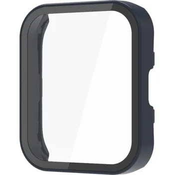 Příslušenství k chytrým hodinkám VSECHNONAMOBIL 78908 PC FULL COVER Plastový kryt se sklem pro Amazfit Bip 5 modrý