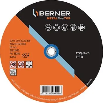 Řezný kotouč Berner řezný kotouč na kov METALline Top 125x1x22,2338276