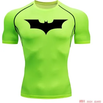 Pánské tričko Přiléhavé pánské tričko Batman Barva: Zelená, Velikost: 2XL