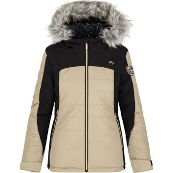 Dámská lyžařská bunda LOAP OKIDASA M Béžová, Černá