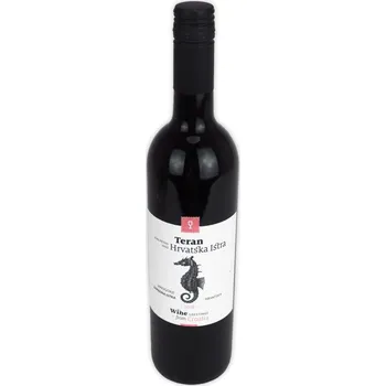 Teran Wine Istra - červené suché víno 12,0% - chorvatské víno - 0.75L