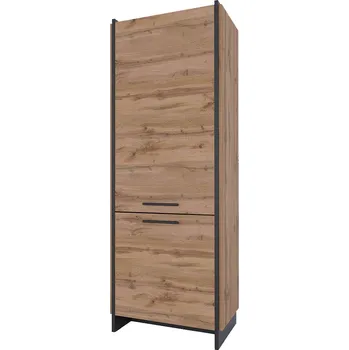 Knihovna Regál 2d dub wotan / černý Amino