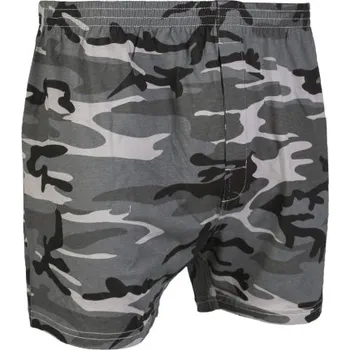 Trenýrky Trenýrky BOXER pánské DARK CAMO 3XL