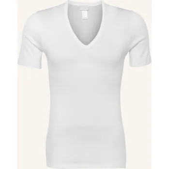 Pánské tričko Hanro Pánské Tričko S Výstřihem Do V Cotton Pure, bílá, 52