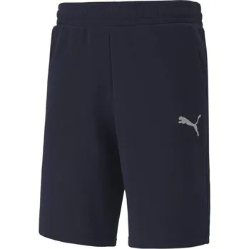 Pánské kraťasy Pánské fotbalové šortky Puma TEAMGOAL 23 CASUALS SHORTS M Tmavě modrá, Šedá