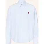 Ami Paris Pánská Košile Oxford Classic Fit, tmavě modrá, 42