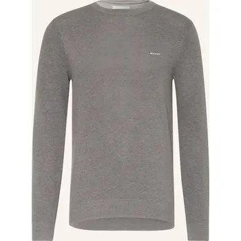 Pánské oblečení Gant Pánský Svetr, šedá, M