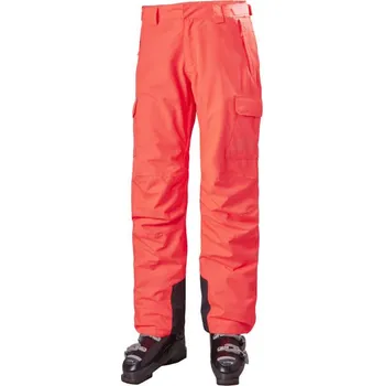 Snowboardové kalhoty Dámské lyžařské kalhoty Helly Hansen SWITCH CARGO INSULATED M Červená, Černá