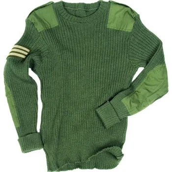 Pánský svetr Svetr britský COMMANDO ZELENÝ použitý