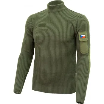 Pánský svetr Armda R Svetr AČR vz.95 použitý ZELENÝ ZELENÁ - OLIV 170/096-100