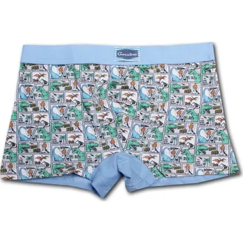 Pánské spodní prádlo EMY Bimba Dětské chlapecké bavlněné boxerky Gasolino 3720 světle modrá Velikost: 8 let
