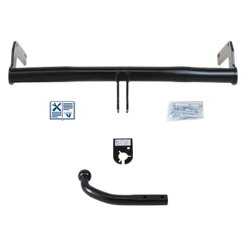 Tažné zařízení HOOK tažné zařízení pevné včetně TowTec elektropřípojky 7pólové typová - DACIA DUSTER