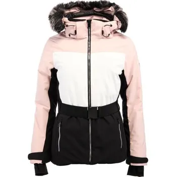 Dámská lyžařská zimní bunda Willard ARMELA 2XL Růžová, Černá, Bílá