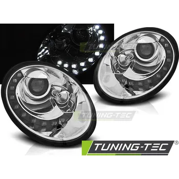 Přední světlomet SVĚTLOMETY DAYLIGHT CHROME pro VW NEW BEETLE 06-12