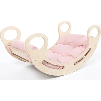 Polštář Polštář do houpačky Montessori - růžová