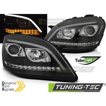 Přední světlomet SVĚTLOMETY TUBE SVĚTLE ČERNÁ SEQ pro MERCEDES W164 ML M-KLASA 05-07