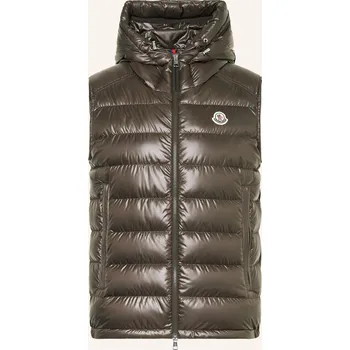 Pánská vesta Moncler Pánská Péřová Vesta Barant, tmavě hnědá, 50