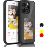 Prémiový kryt s inkoustovým displejem pro Apple iPhone 13 - černý