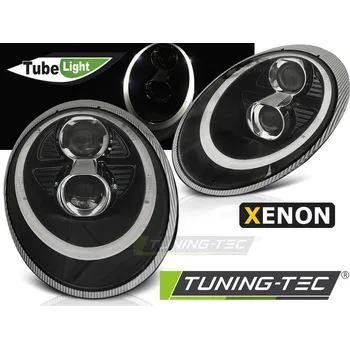 Přední světlomet XENON SVĚTLOMETY TUBE SVĚTLE ČERNÁ pro PORSCHE 911 (997) 04-09