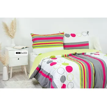 Povlečení Stanex Ložní povlečení krepové Elena (LS183) ROZMĚR: 140x220 cm + polštář (90x70 cm)