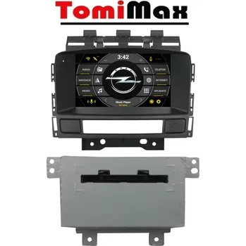 Autorádio TomiMax Opel Astra J Android 14 autorádio s WIFI, GPS, USB, BT HW výbava: 8 Core 4GB+32GB PX HIGH - Model auta: Opel Astra J, Velikost obrazovky: Dotyková obrazovka: 7"
