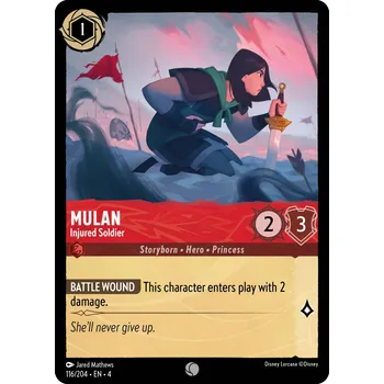 Karetní hra Mulan 116/204 - Ursula´s Return Typ karty: Foil