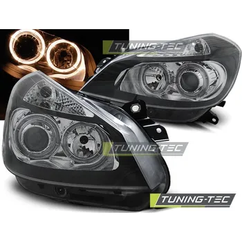 Osvětlení automobilu RENAULT CLIO 3 05-09 černý ANGEL EYES