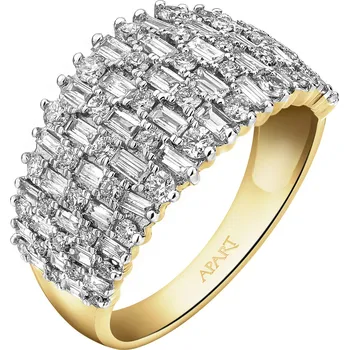 Prsten Zlatý prsten s diamanty - 1,15 ct - ryzost 585 - 181.358