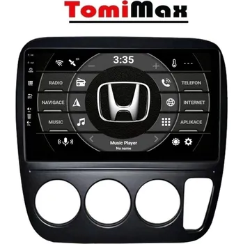 Autorádio TomiMax Honda CR-V Android 14 autorádio s WIFI, GPS, USB, BT HW výbava: 4 Core 1GB+16GB LOW - Model auta: Honda CR-V 1997-2001, Velikost obrazovky: Dotyková obrazovka: 9"