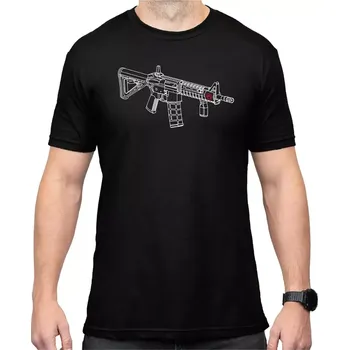 Pánské tričko Triko Magpul Blueprint Blend T-Shirt, Černé