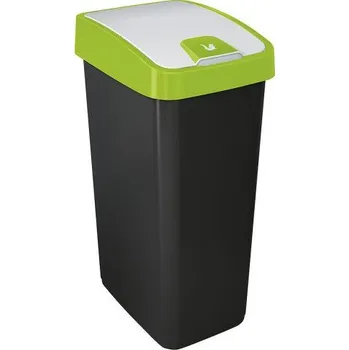 Odpadkový koš Odpadkový koš s dvojitým výklopem 45 l. zelený