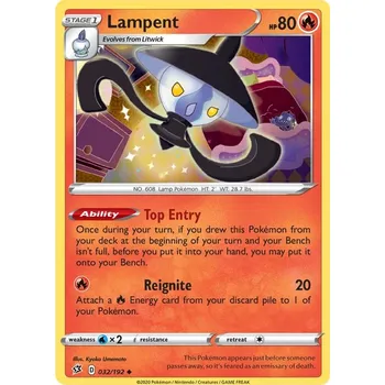 Sběratelská karetní hra Lampent 032/192 - Rebel Clash Typ karty: Non-Holo