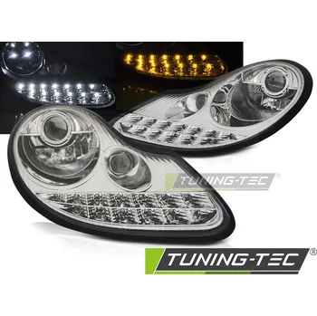 Přední světlomet SVĚTLOMETY DAYLIGHT CHROME pro PORSCHE BOXSTER 96-04 /911 996