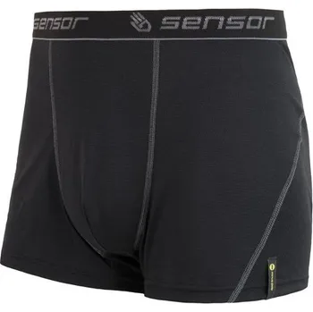 Pánské termoprádlo Sensor Double Face pánské trenky krátké černé XXL
