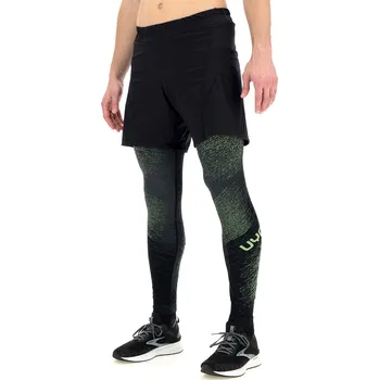 Pánské kraťasy Pánské šortky UYN Running Exceleration Shorts 2in1 Black XL