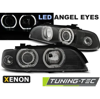 Přední světlomet XENON SVĚTLOMETY ANGEL EYESLED černé pro BMW E39 09.95-06.03