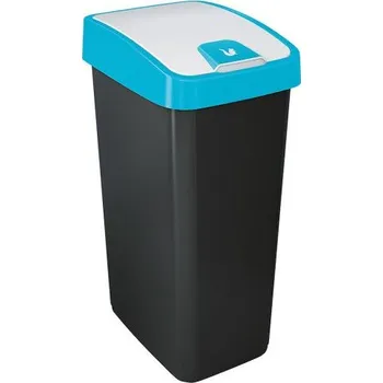 Odpadkový koš Odpadkový koš s dvojitým výklopem 45 l. modrý