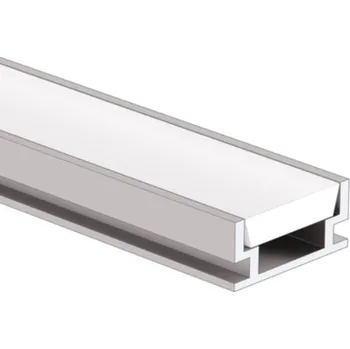 LED páska Ledshopik LED profil HR-ALU - anodizovaný - LED profil HR-ALU - 1m