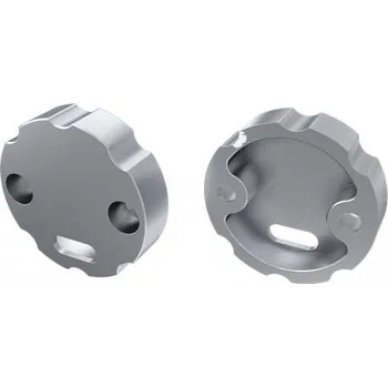 LED lišta LEDLabs LED profil LUMINES COSMO stříbrný prázdný s otvorem