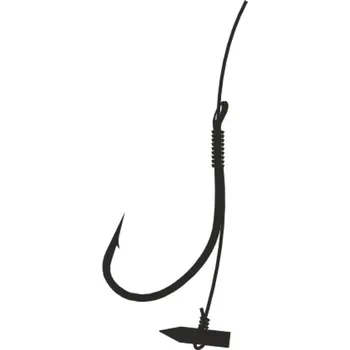 Rybářský háček Mistrall feederový návazec Chinu s nekonečnou zarážkou 30cm velikost 10 balení 10ks