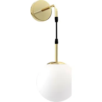 Toolight - Závěsné svítidlo ze skla Gold APP653-1W, zlatá, OSW-08199