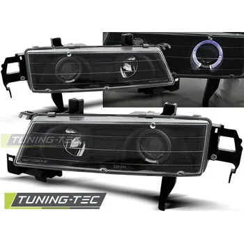 Přední světlomet HONDA PRELUDE 02.92-01.97 ANGEL EYES černý