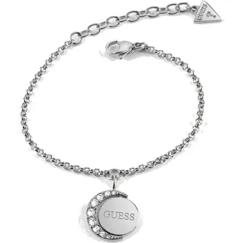 Náramek Guess Moon Phases JUBB01198JW stříbrný 16-20 cm