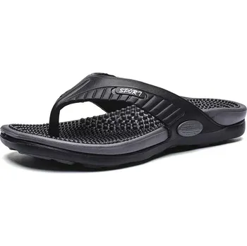 Dámské sandále Pánské gumové žabky Barva: Černá, Velikost: 40