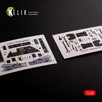 Plastikový model 1/48 F-111 D/E Aardvark inter. 3D decals (HOBBYB)