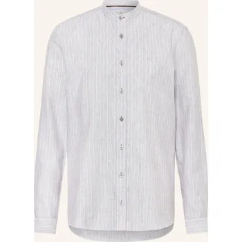 Pánská košile Johann & Johanna Pánská Košile Comfort Fit Se Lnem, šedá /...